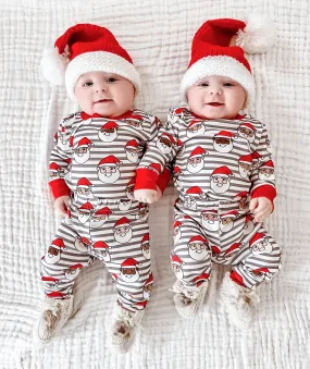 KIDS Worldwide Santa Pajamas