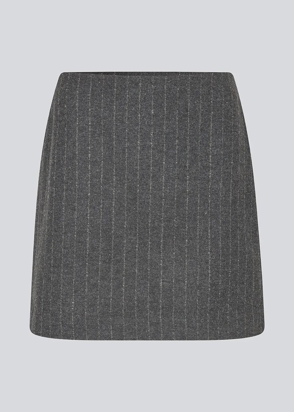 KristolMD skirt - Dark Grey Pinstripe