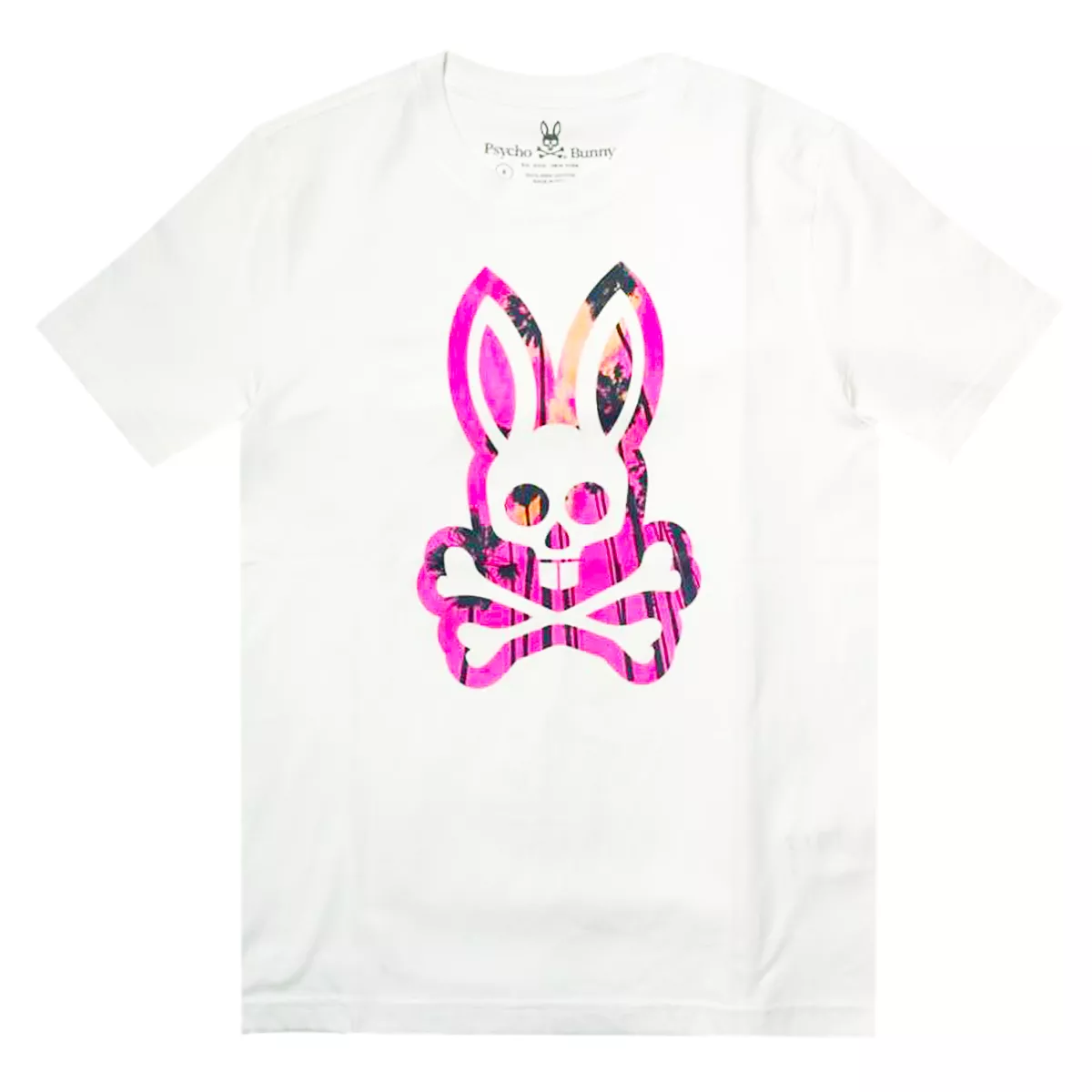 Leeson Graphic Tee (White/Pink) /D14