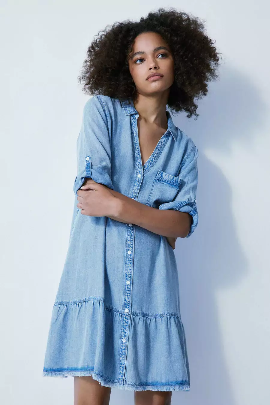 Melissa Nepton Percy Denim Dress