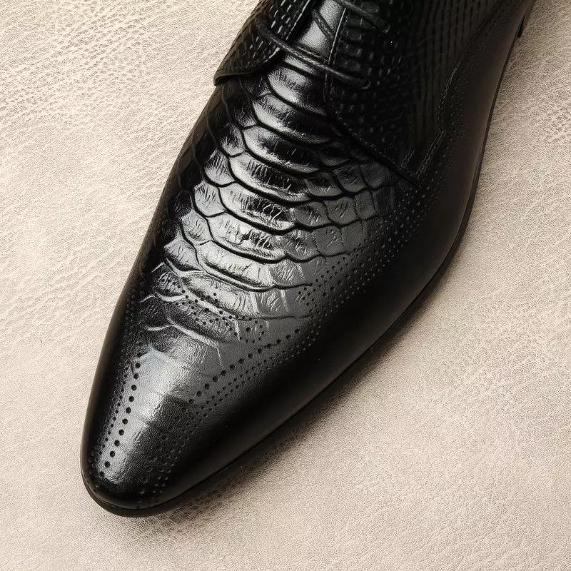 Men  Dress Shoes -  Silvio Serpentine Shoes