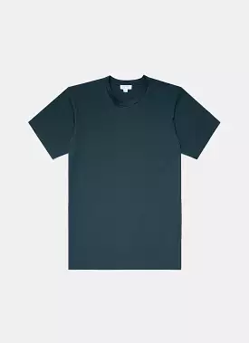 Men's Riviera Midweight T-shirt in Peacock