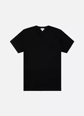 Men's Riviera Pocket T-shirt in Black