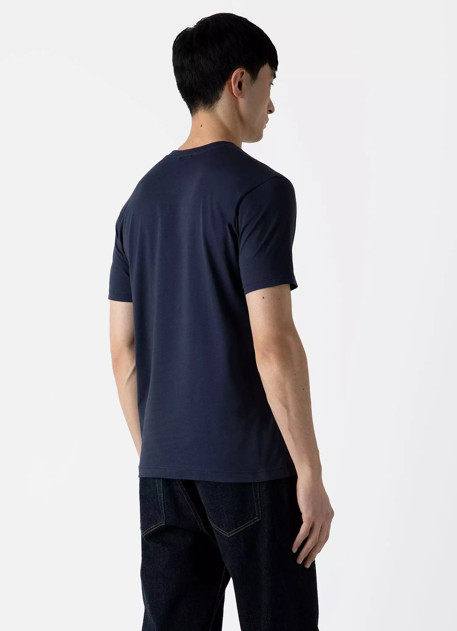 Men's Riviera V-neck T-shirt in Navy