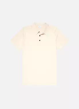 Men's Sea Island Cotton Polo Shirt in Undyed