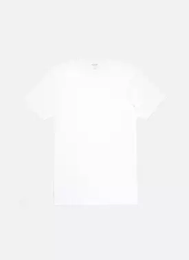 Men's Sea Island Cotton Underwear T-shirt in White