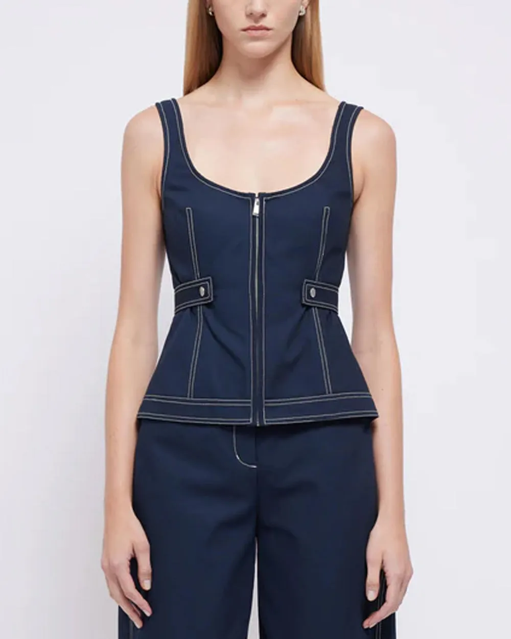 Midnight Dolce Zip Top