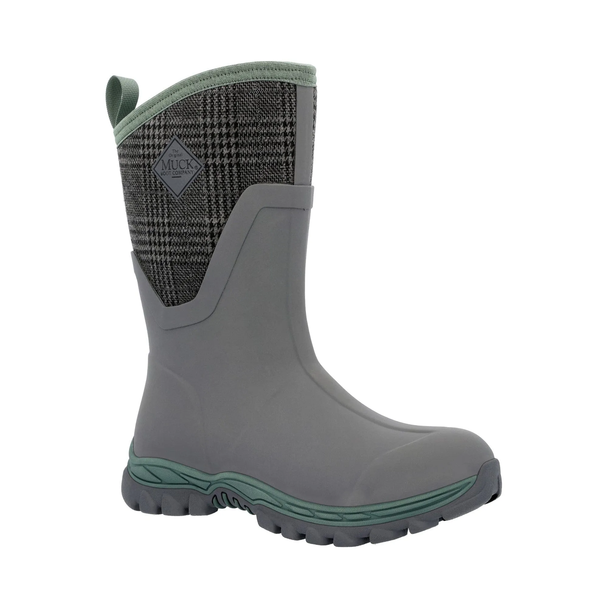 Muck Boots Arctic Sport II Womens Mid Boot - Grey/Plaid