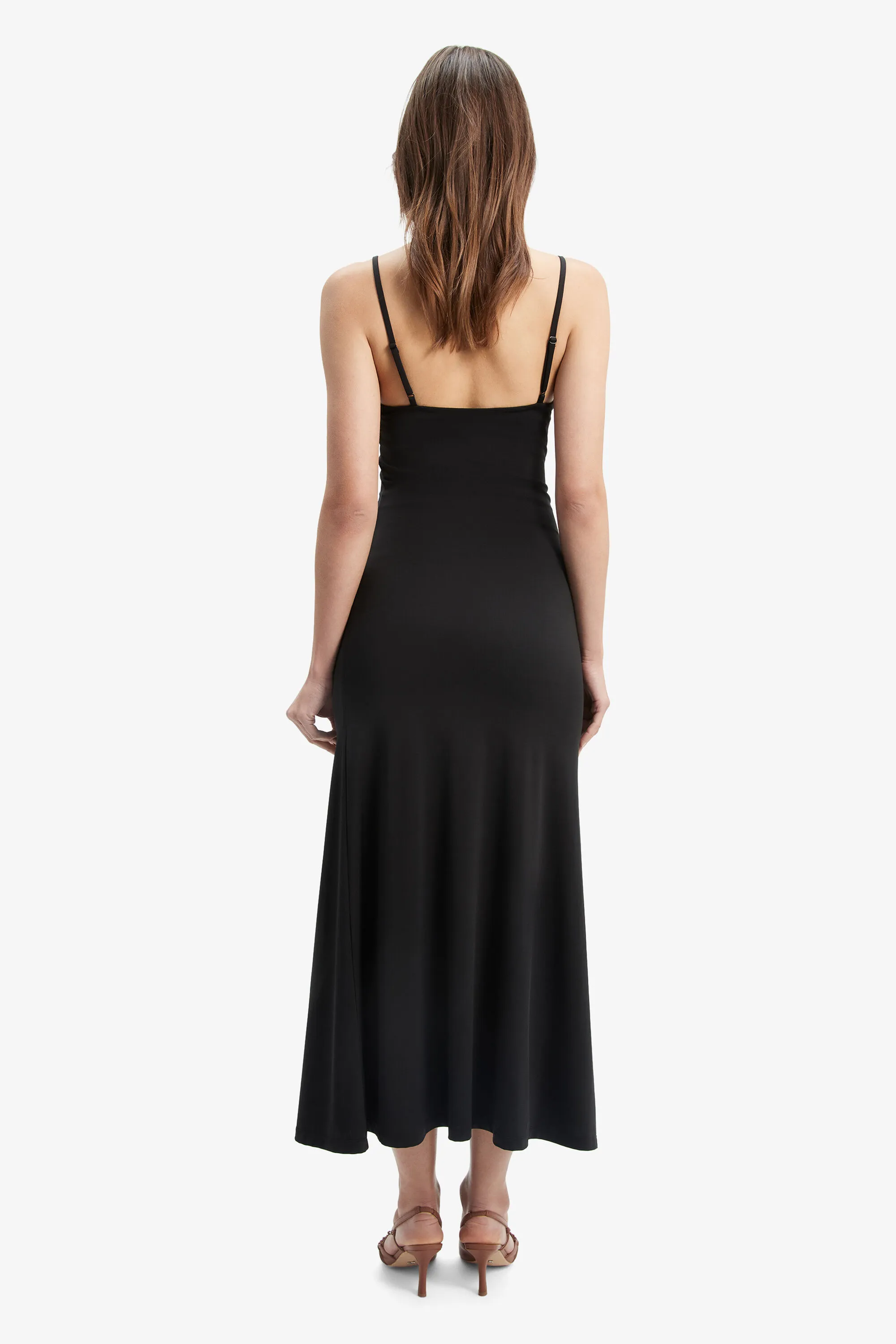 nadira maxi dress in black