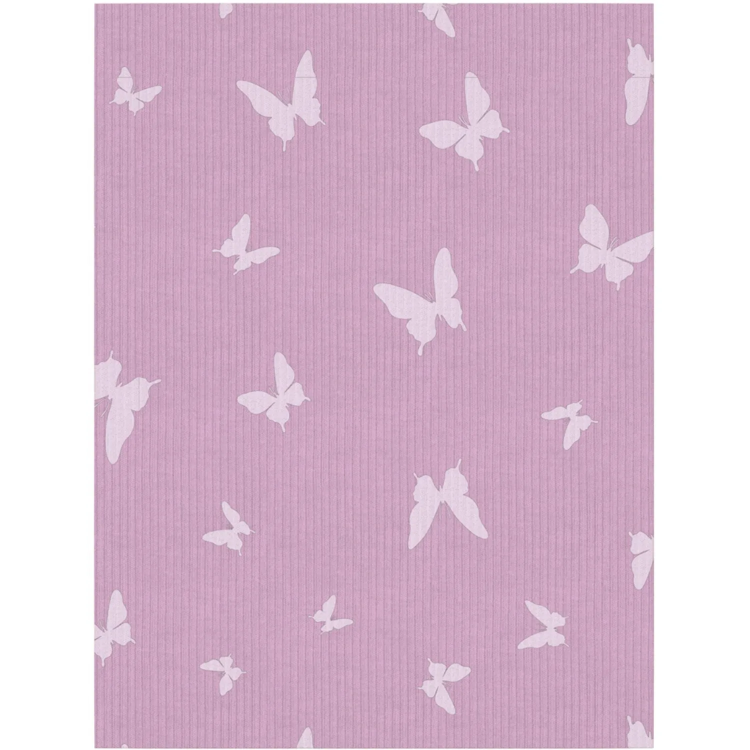 Name It Pink Lavender Pajamas Pink Butterfly Rib Noos