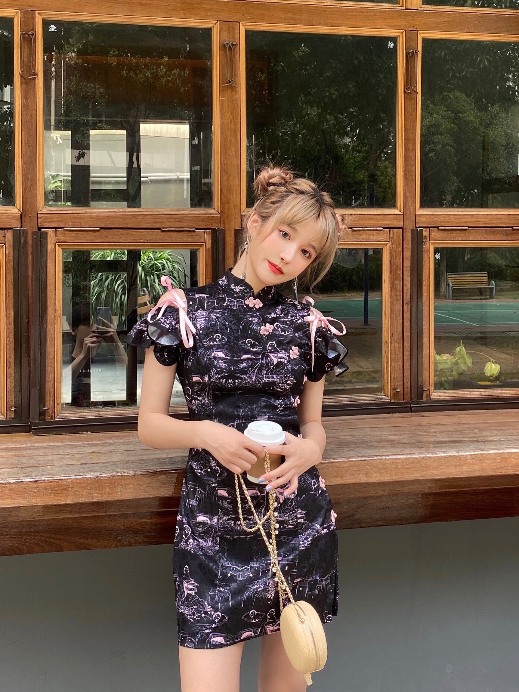 neko Qipao style dress