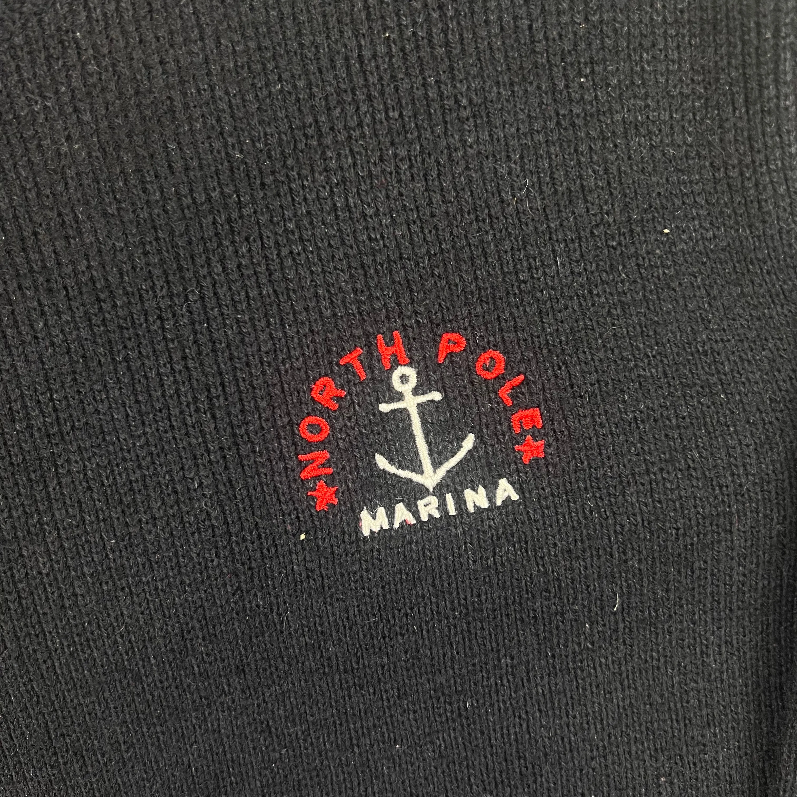 North Pole Marina Sailing Collection Roundneck Knitted Sweater Navy