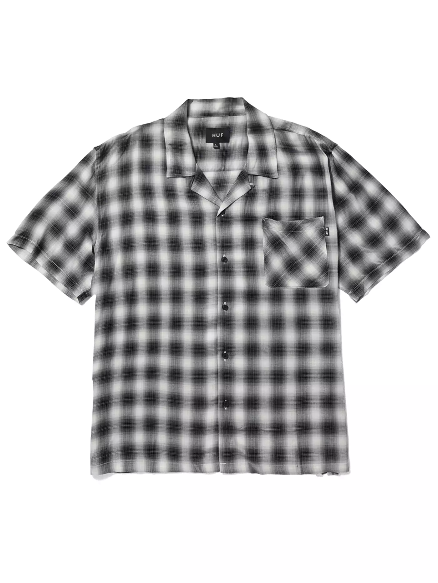 Ombre Work Short Sleeve Buttondown Shirt