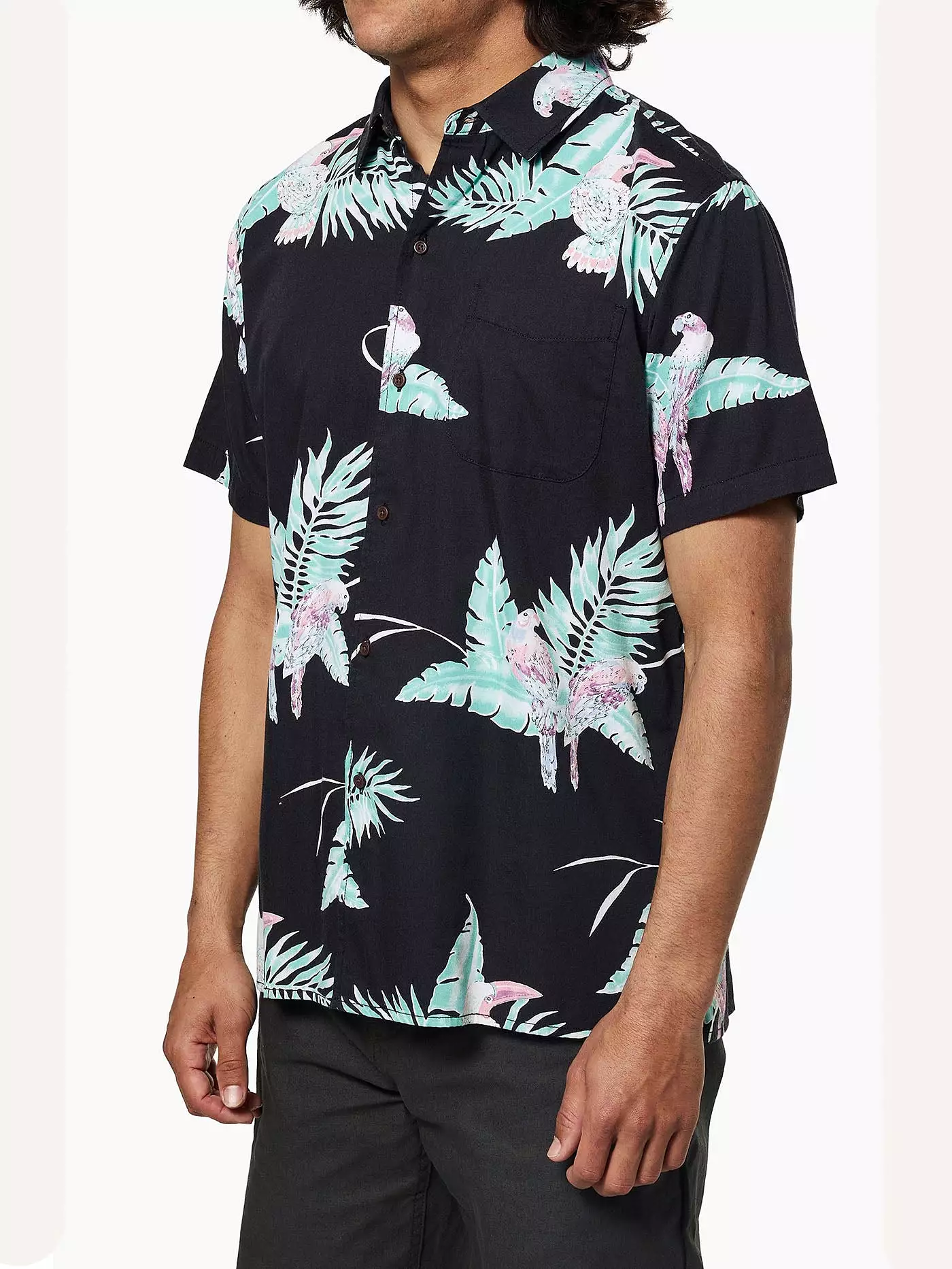 Paradise Short Sleeve Buttondown Shirt