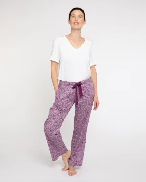 PJ Bottoms Little Bums & Roses purple