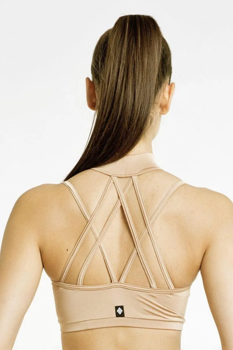 Poledancerka X Back Top - Nude 01