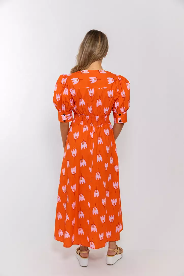 Poppy Vneck Maxi Dress