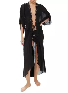 Ramy Brook - Raelynn Coverup Maxi Dress - Black