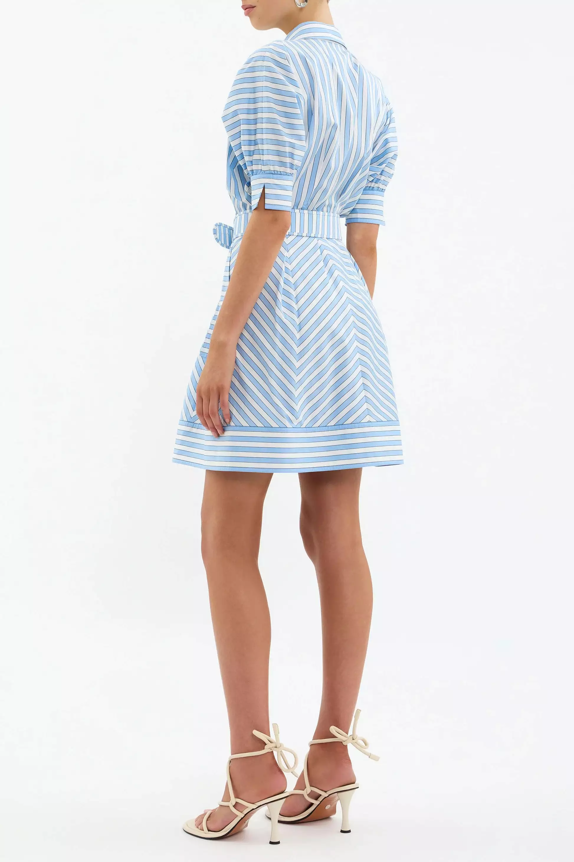 Rebecca Vallance Ava Button Up Mini Dress