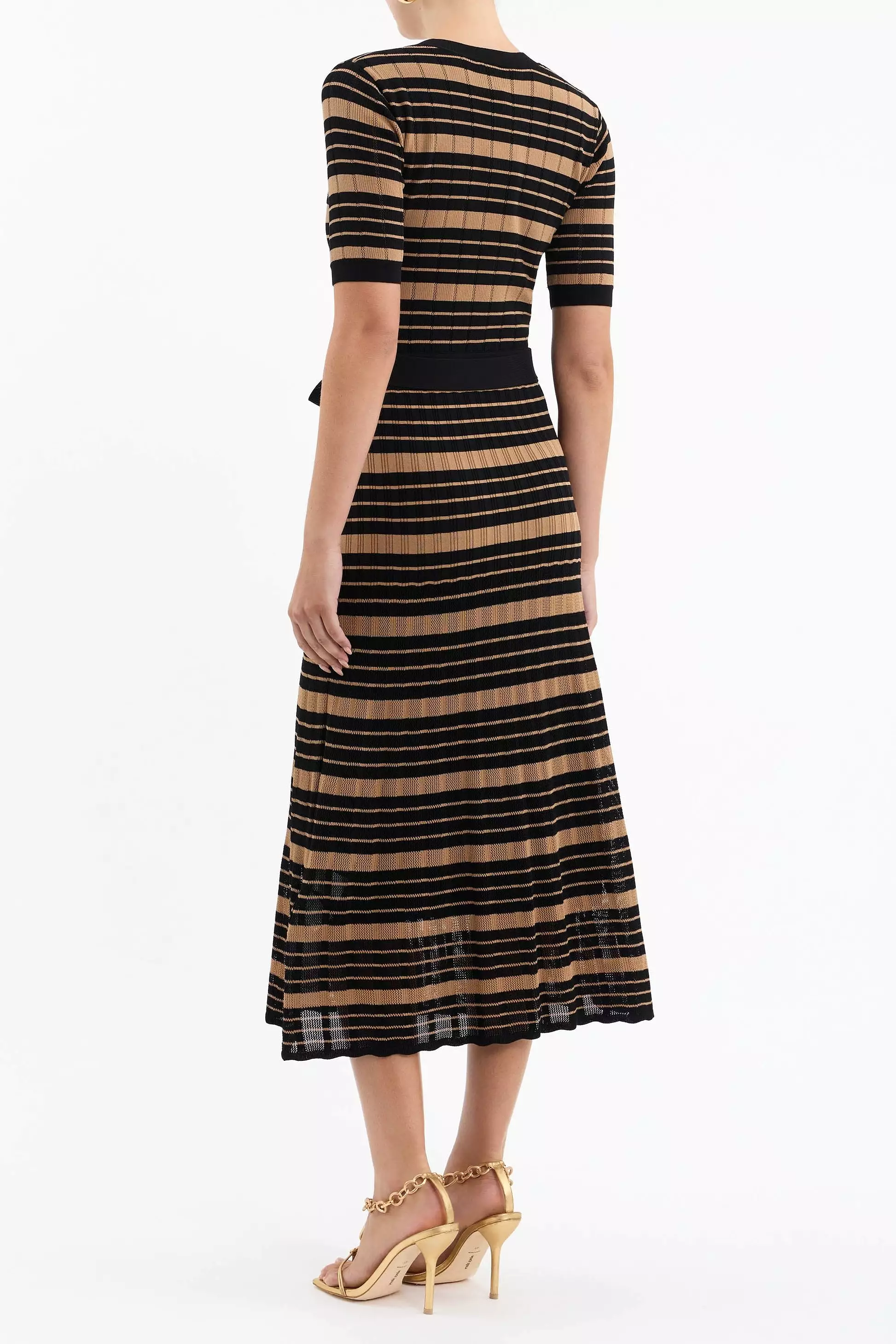 Rebecca Vallance Rivoli Knit Midi Dress