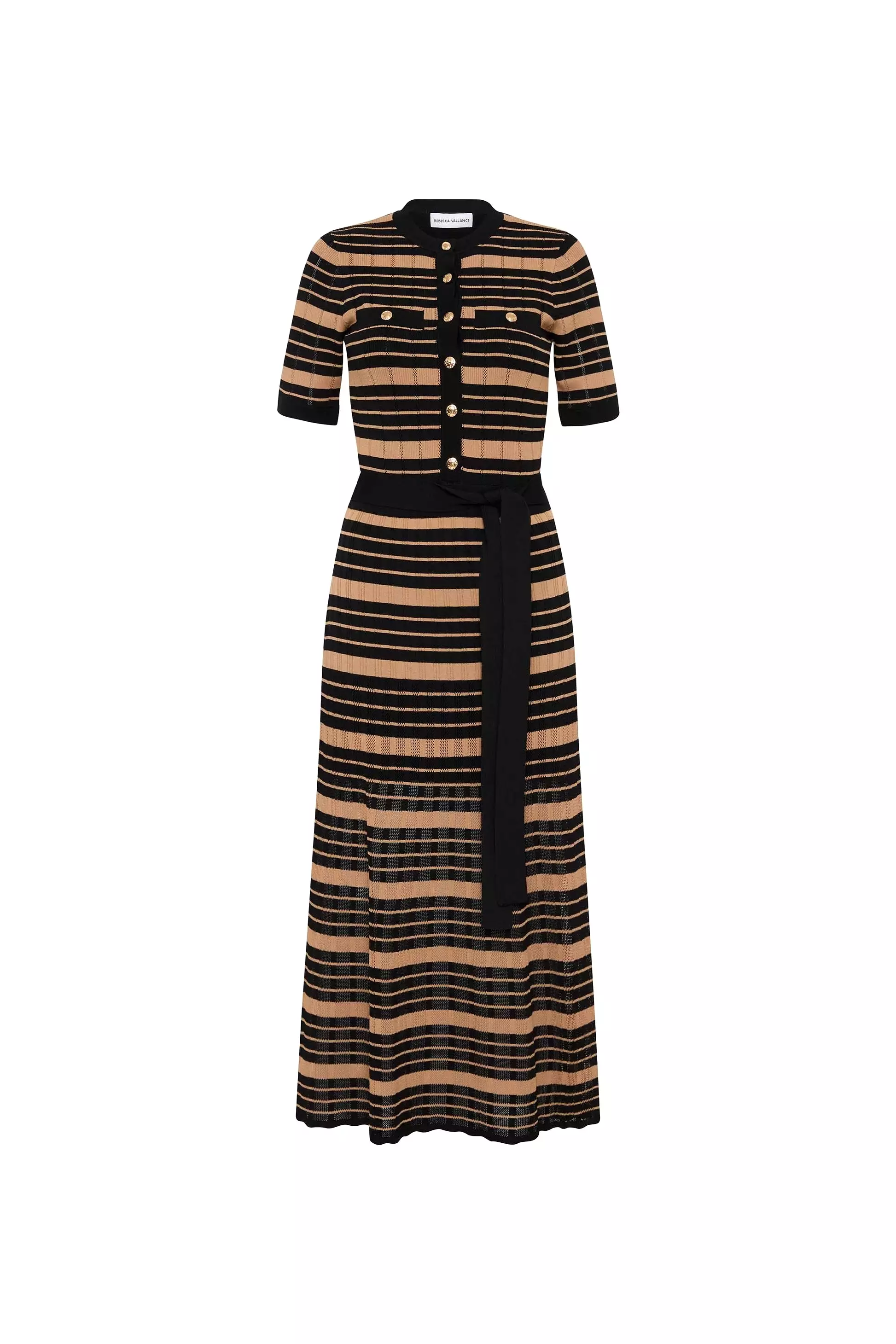 Rebecca Vallance Rivoli Knit Midi Dress