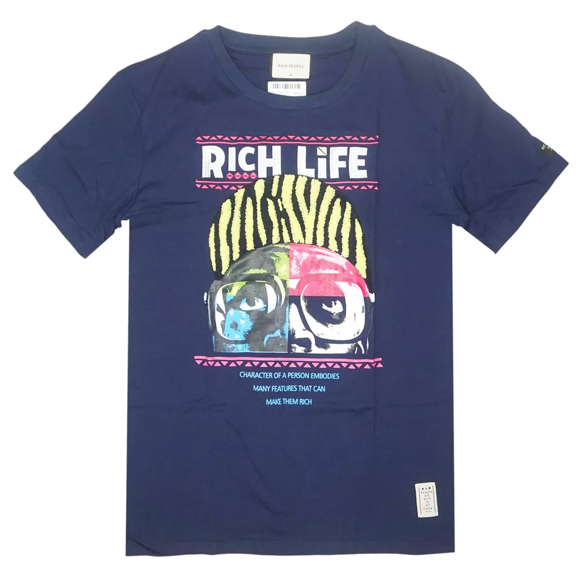 Rich Life Vision Tee (Navy) /MD2