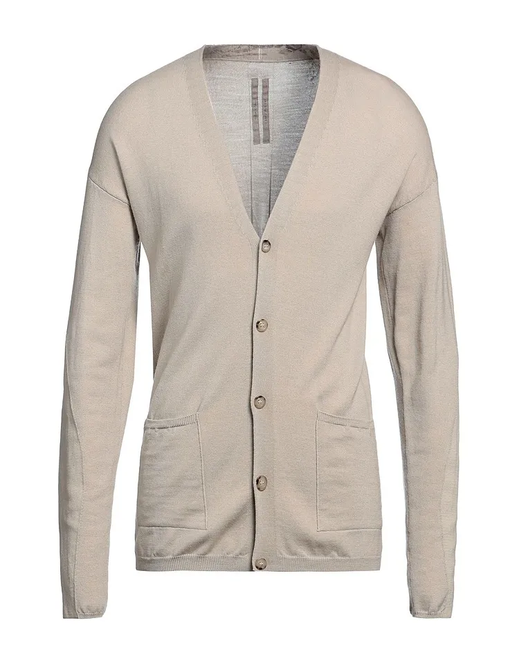 RICK OWENS  |Wool Plain Designers Cardigans