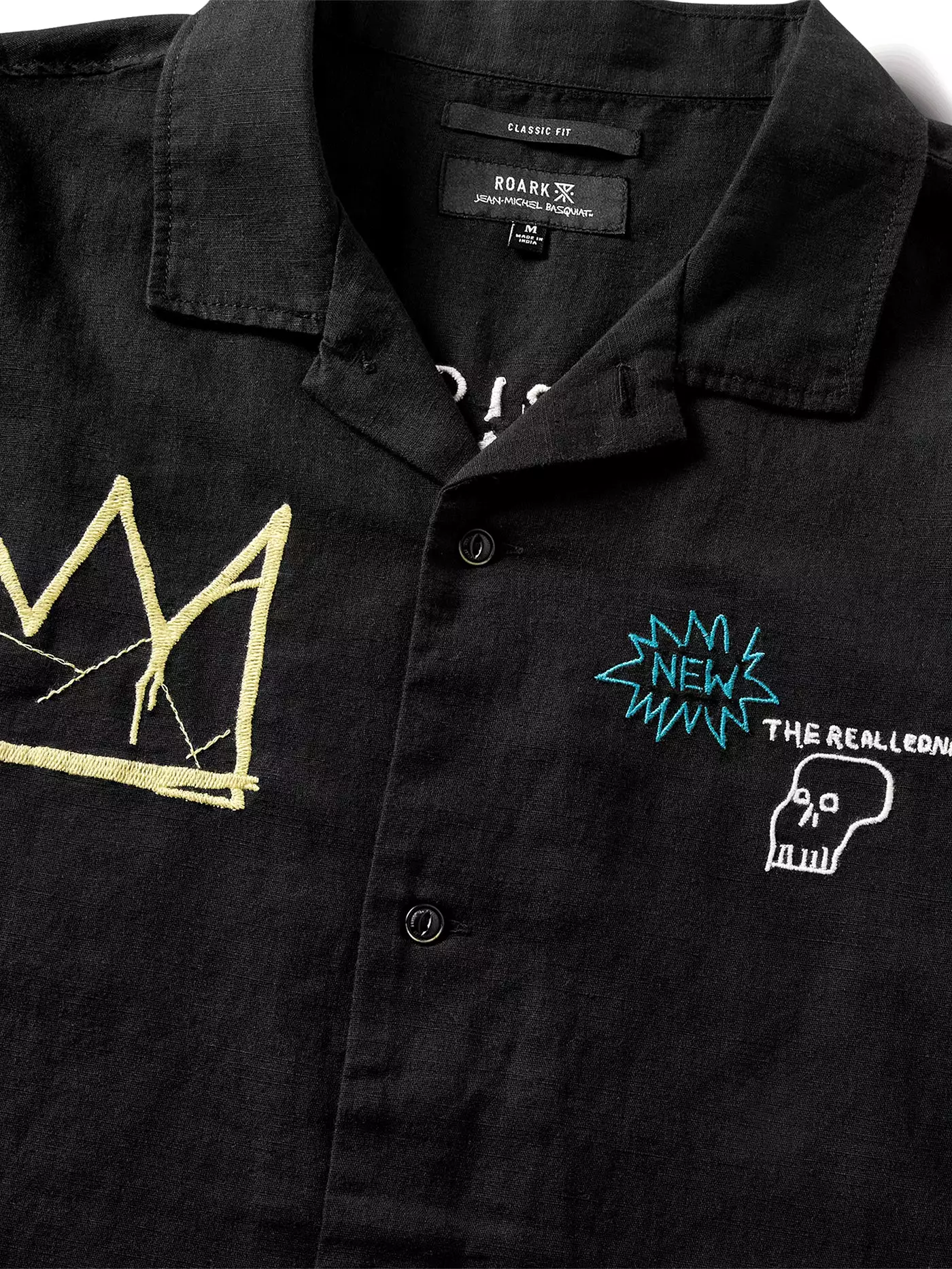 Roark x Basquiat Gonzo Short Sleeve Buttondown Shirt