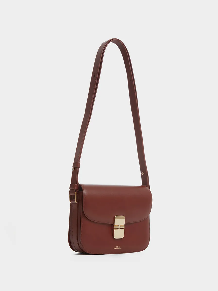 Sac Grace Small Smooth Leather, Hazelnut