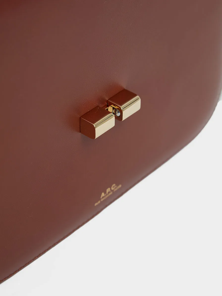 Sac Grace Small Smooth Leather, Hazelnut