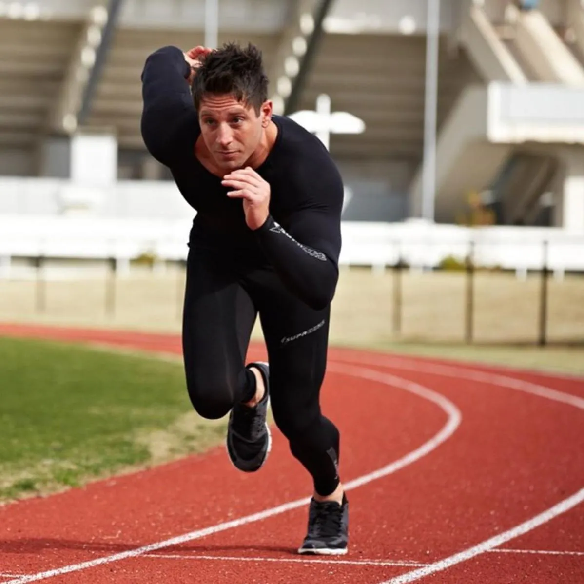 Seamless Body Mapped Power Running Tights