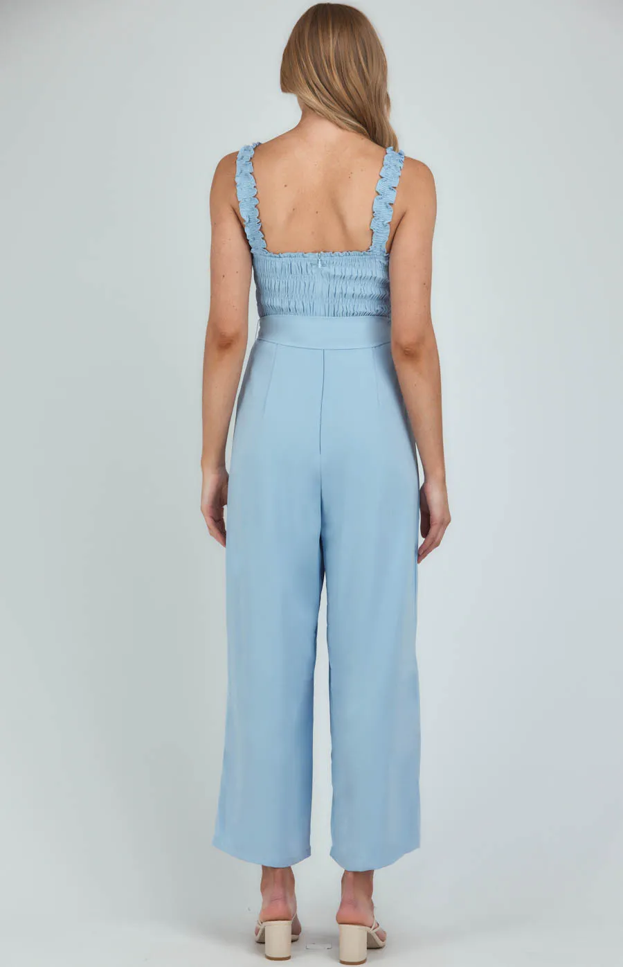 Shirring Bodice Jumpsuit (SJP488B) 