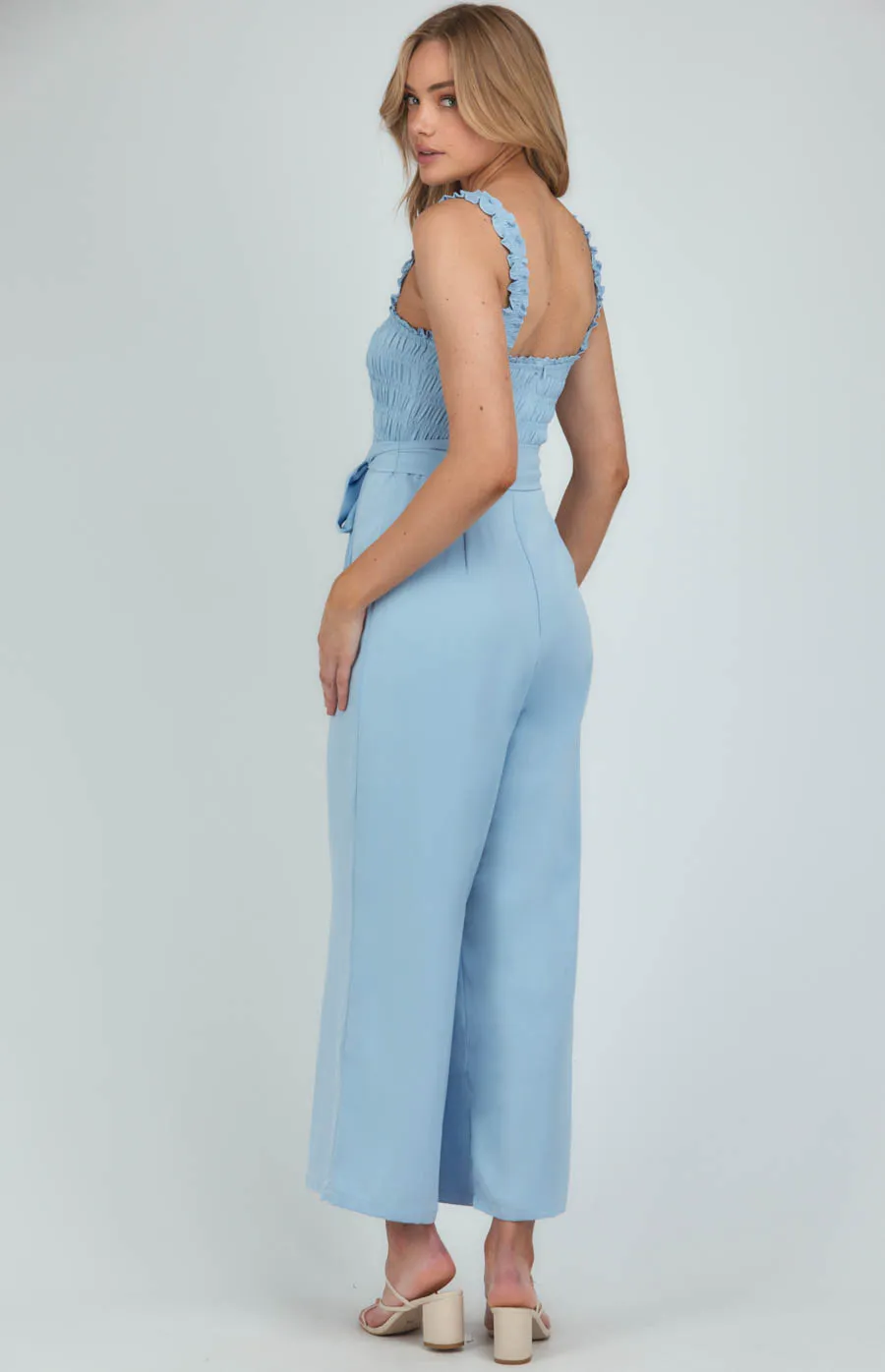 Shirring Bodice Jumpsuit (SJP488B) 