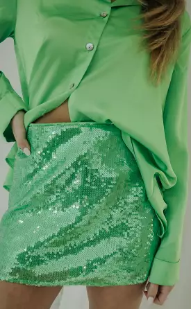 show me your mumu: all night skort - bright green