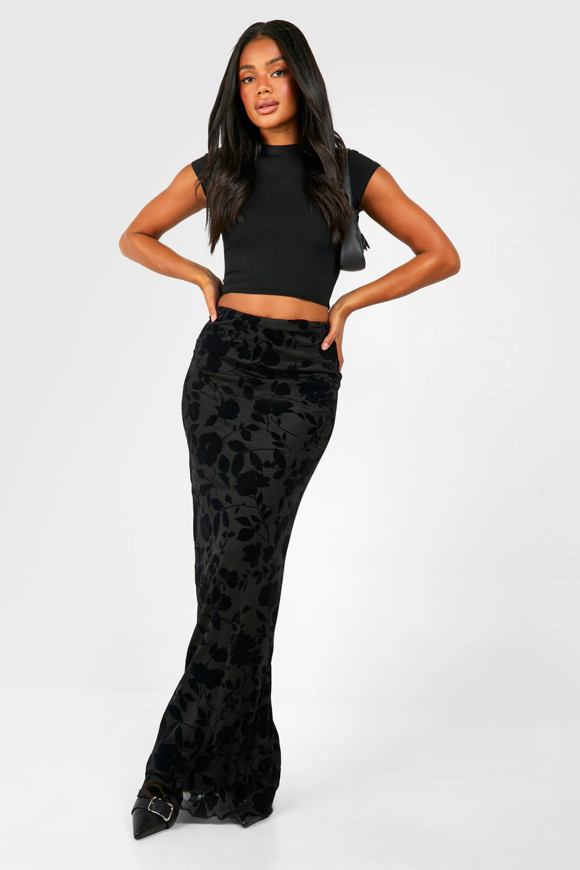 Skirts | Devore Maxi Skirt | boohoo