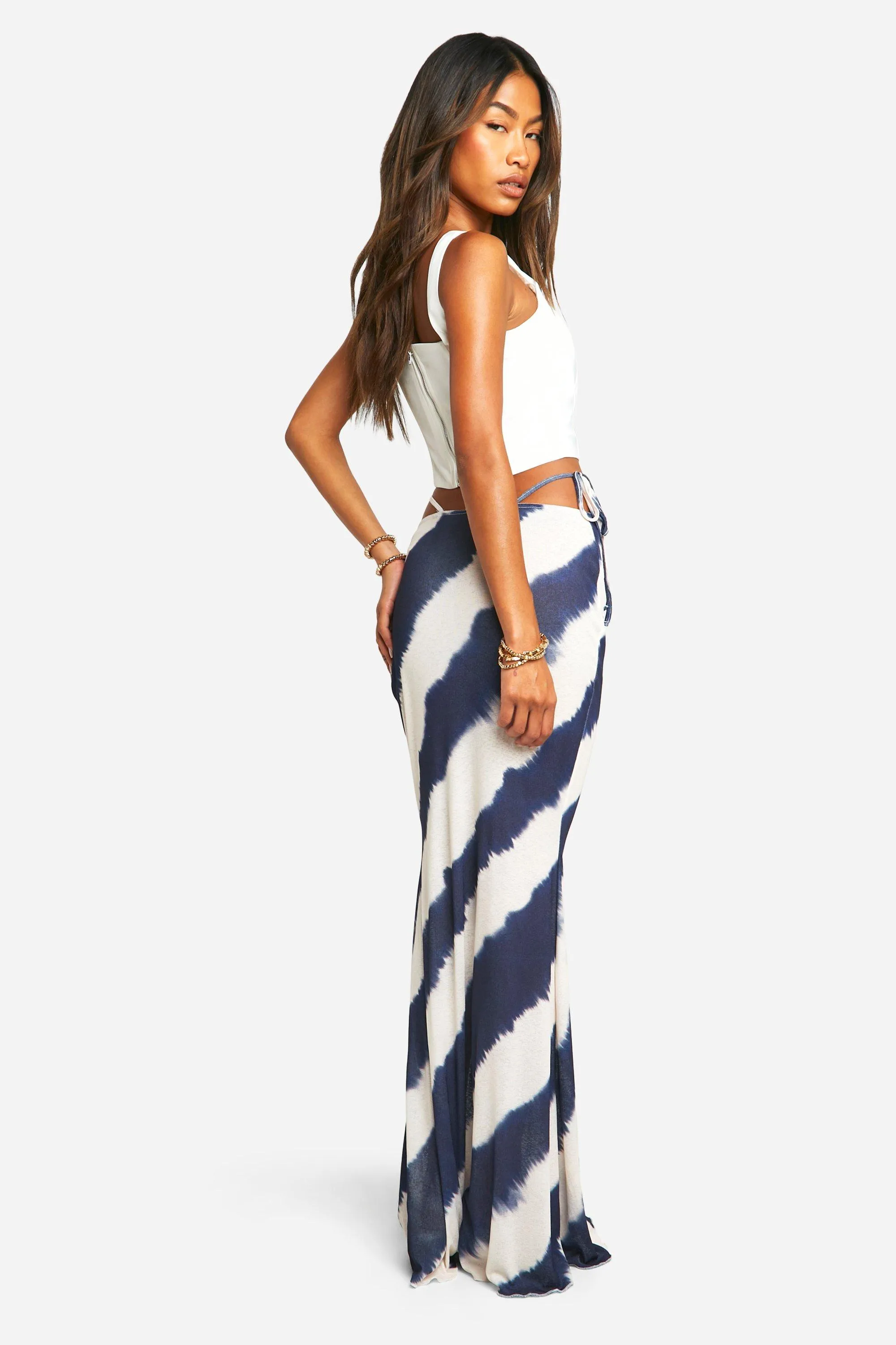 Skirts | Striped Maxi Skirt | boohoo