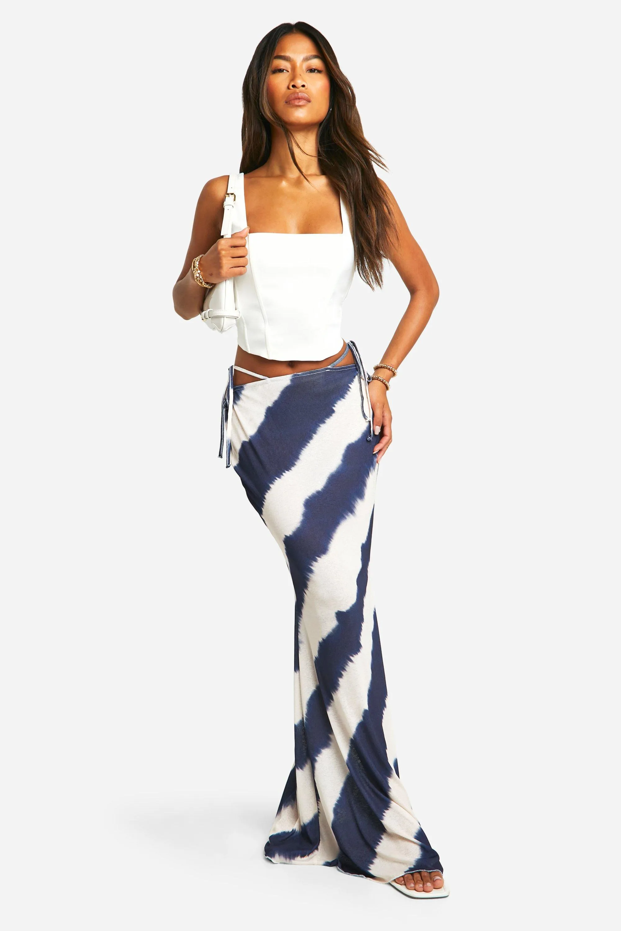 Skirts | Striped Maxi Skirt | boohoo