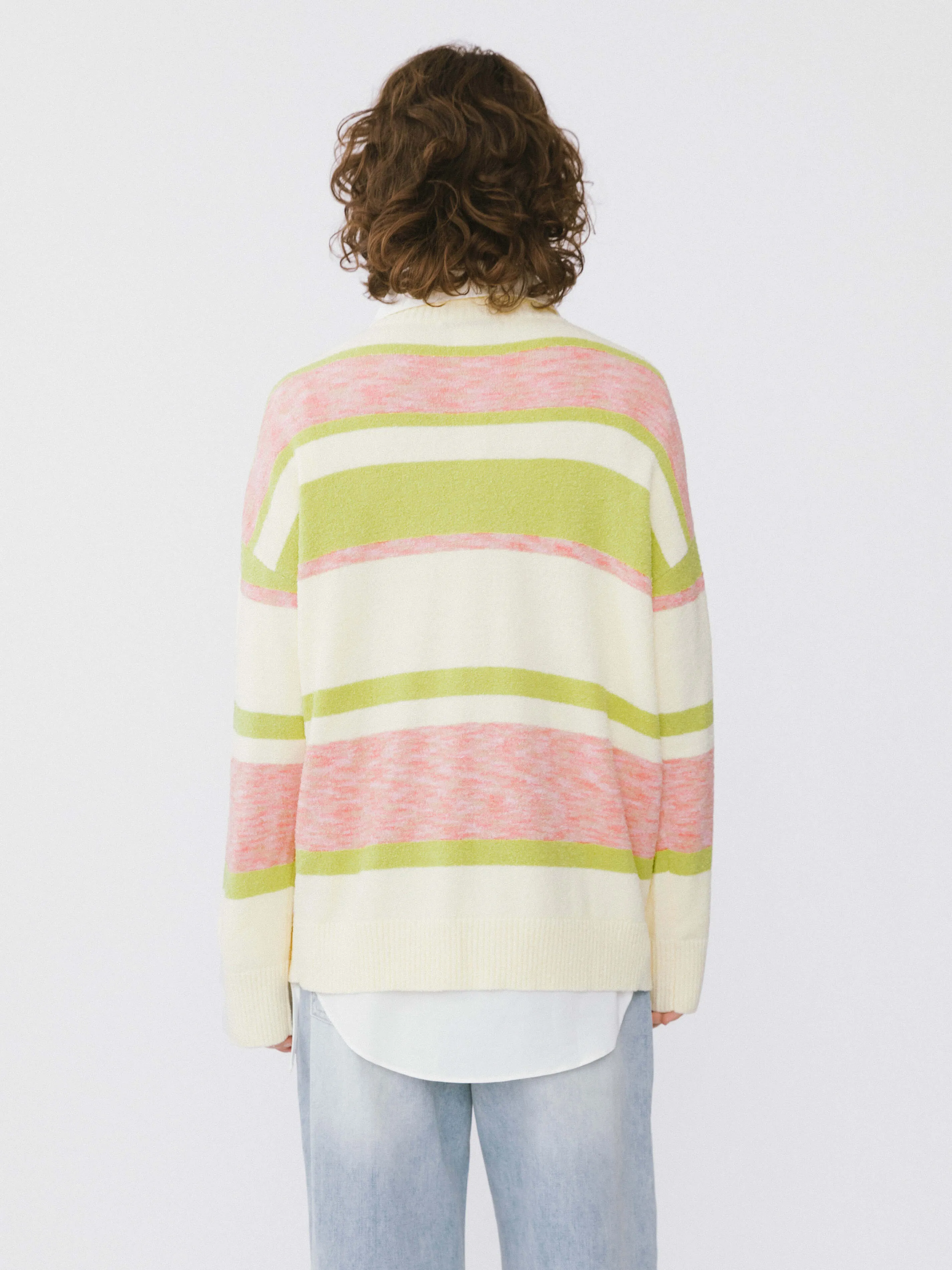 Striped Knit Sweater