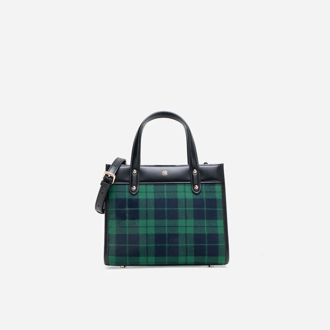 Theodora Mini Tartan Tote Bag