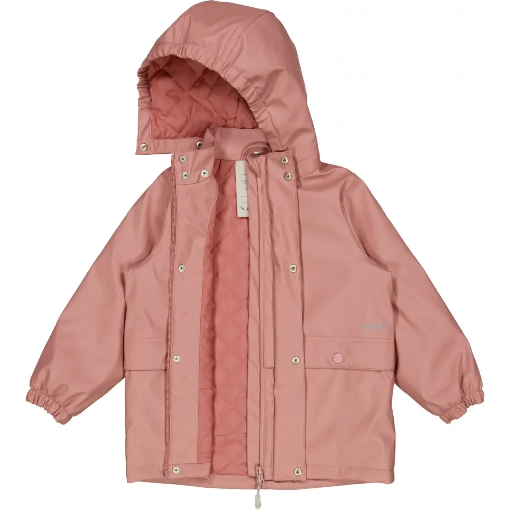 Thermo Rain Coat Ajo - soft rouge