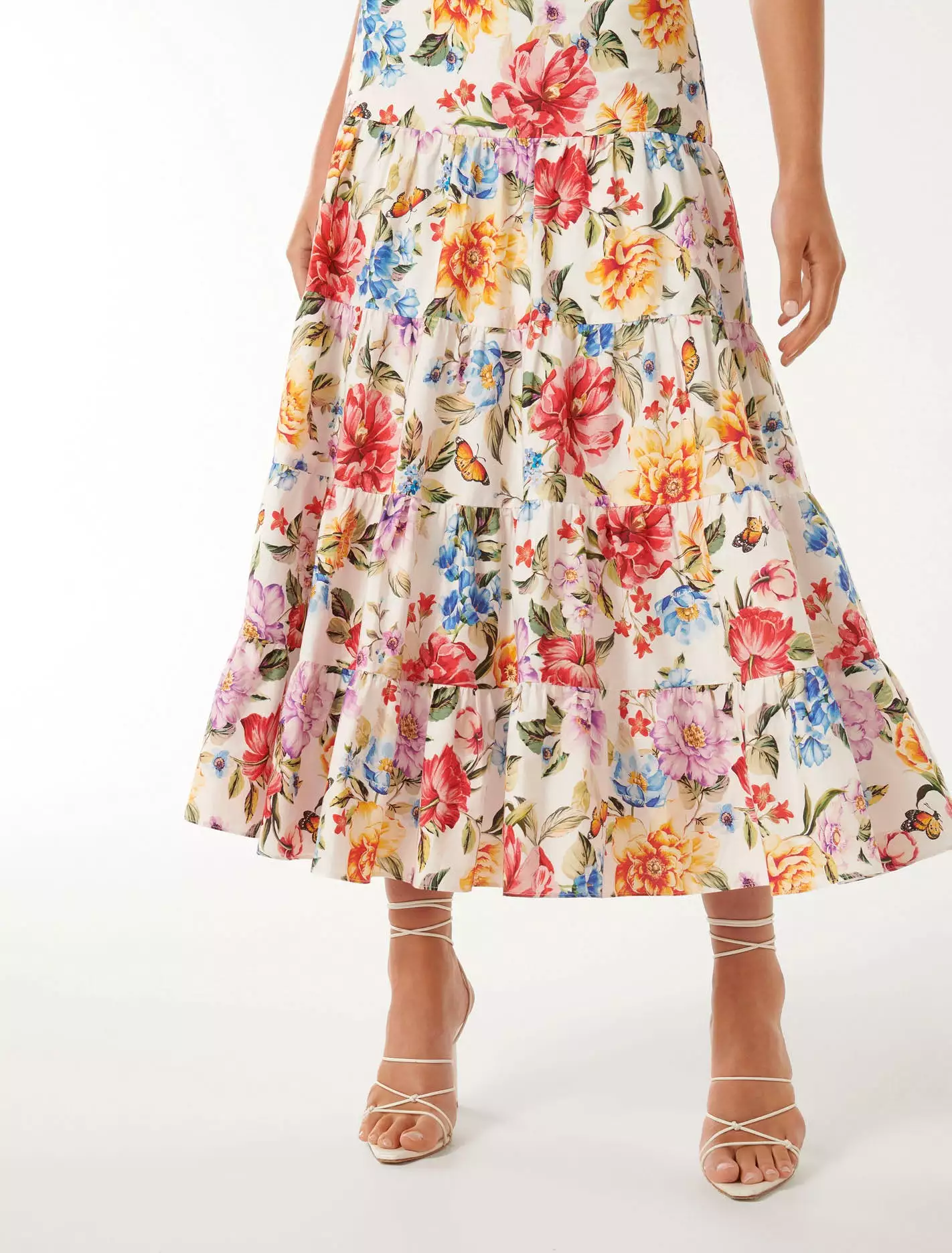 Tilly Tiered Midi Skirt