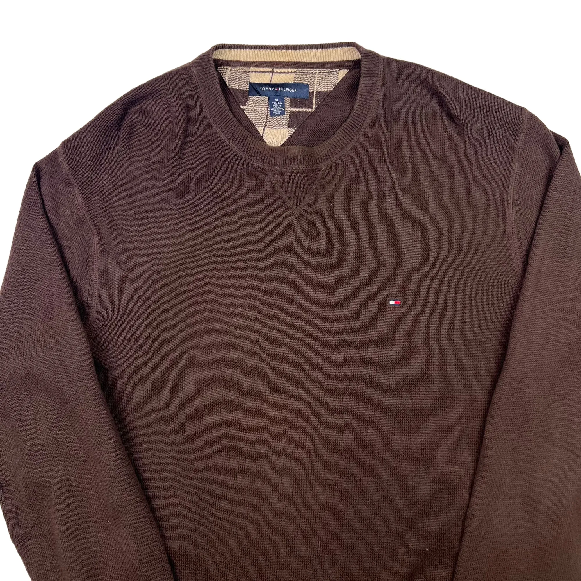 Tommy Hilfiger Knitted Sweater Brown