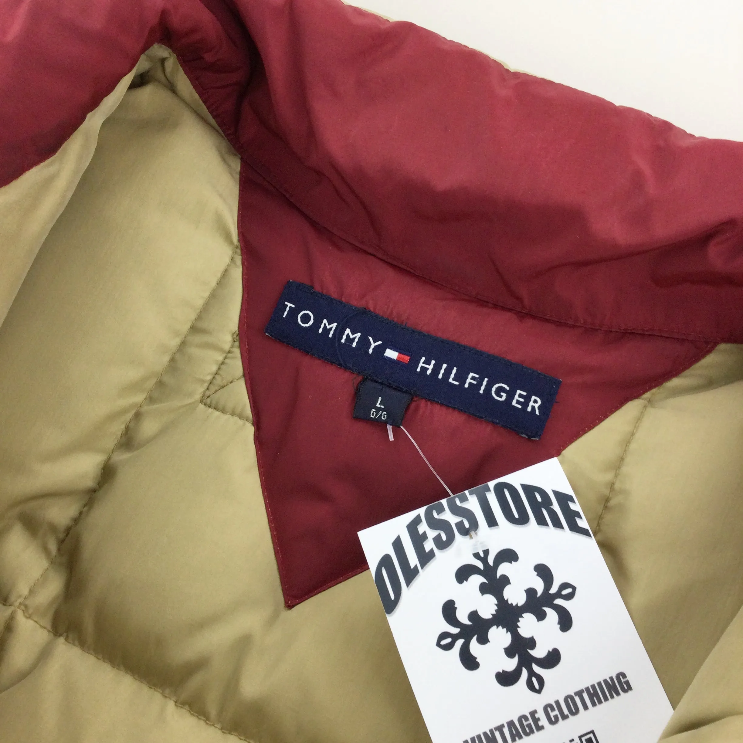 Tommy Hilfiger Puffer Jacket - Large