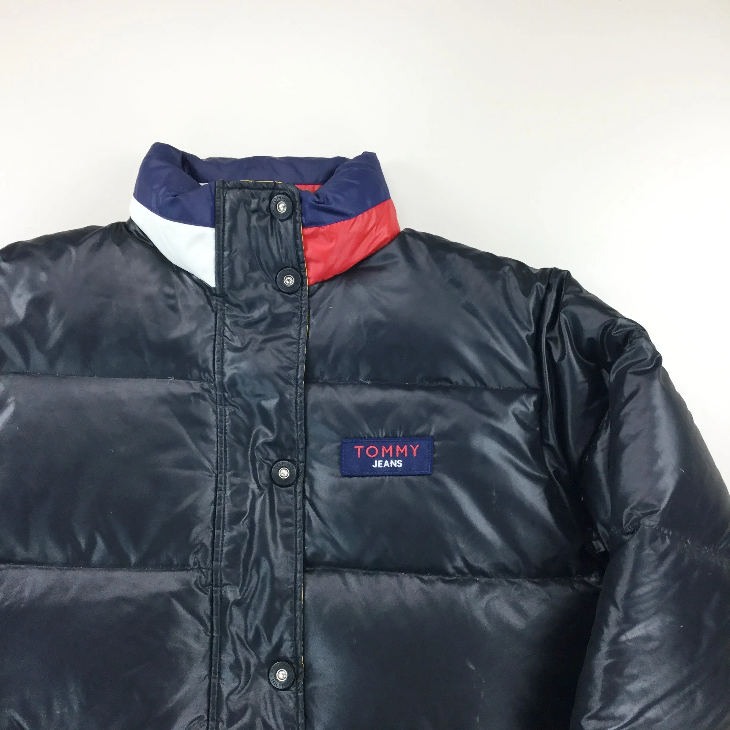 Tommy Hilfiger Shiny Puffer Jacket - Medium