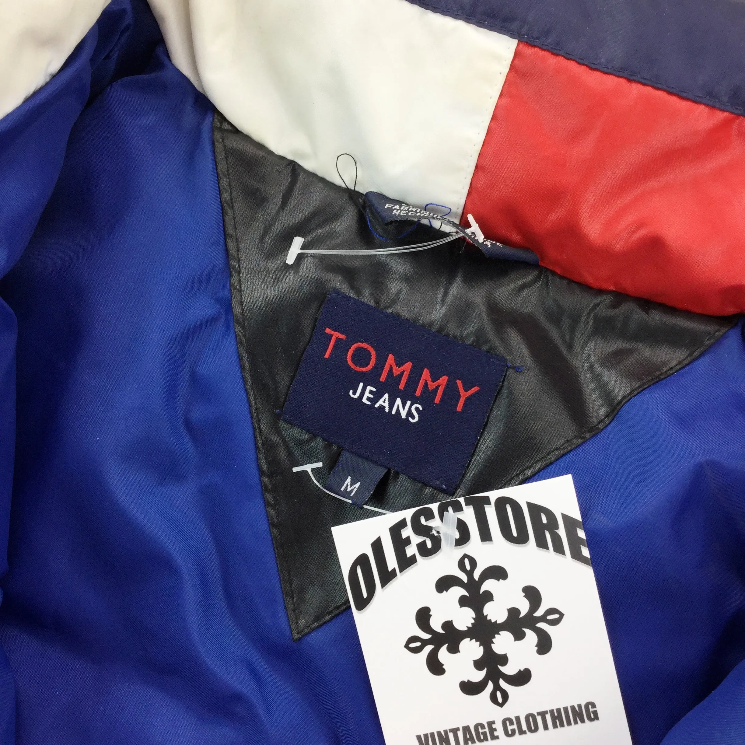 Tommy Hilfiger Shiny Puffer Jacket - Medium