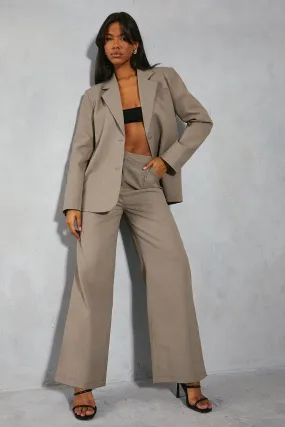 Trousers | Tailored Wide Leg Trousers | MissPap