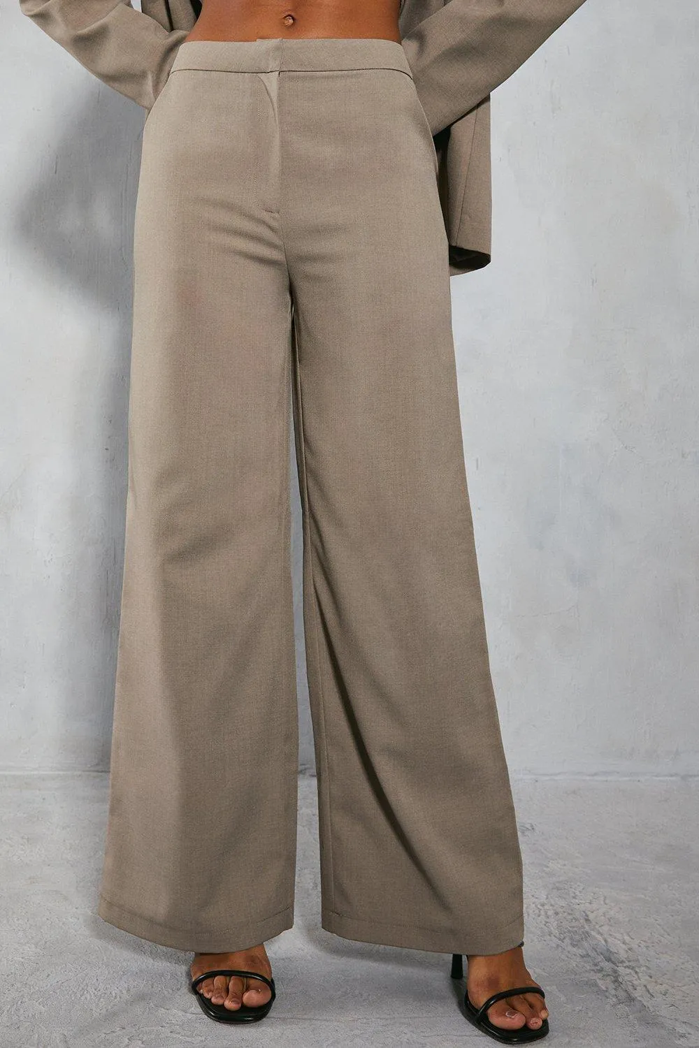 Trousers | Tailored Wide Leg Trousers | MissPap