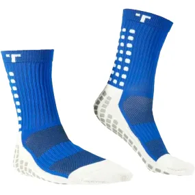 TRUsox 3.0 Mid-Calf Cushioned Grip Socks Royal