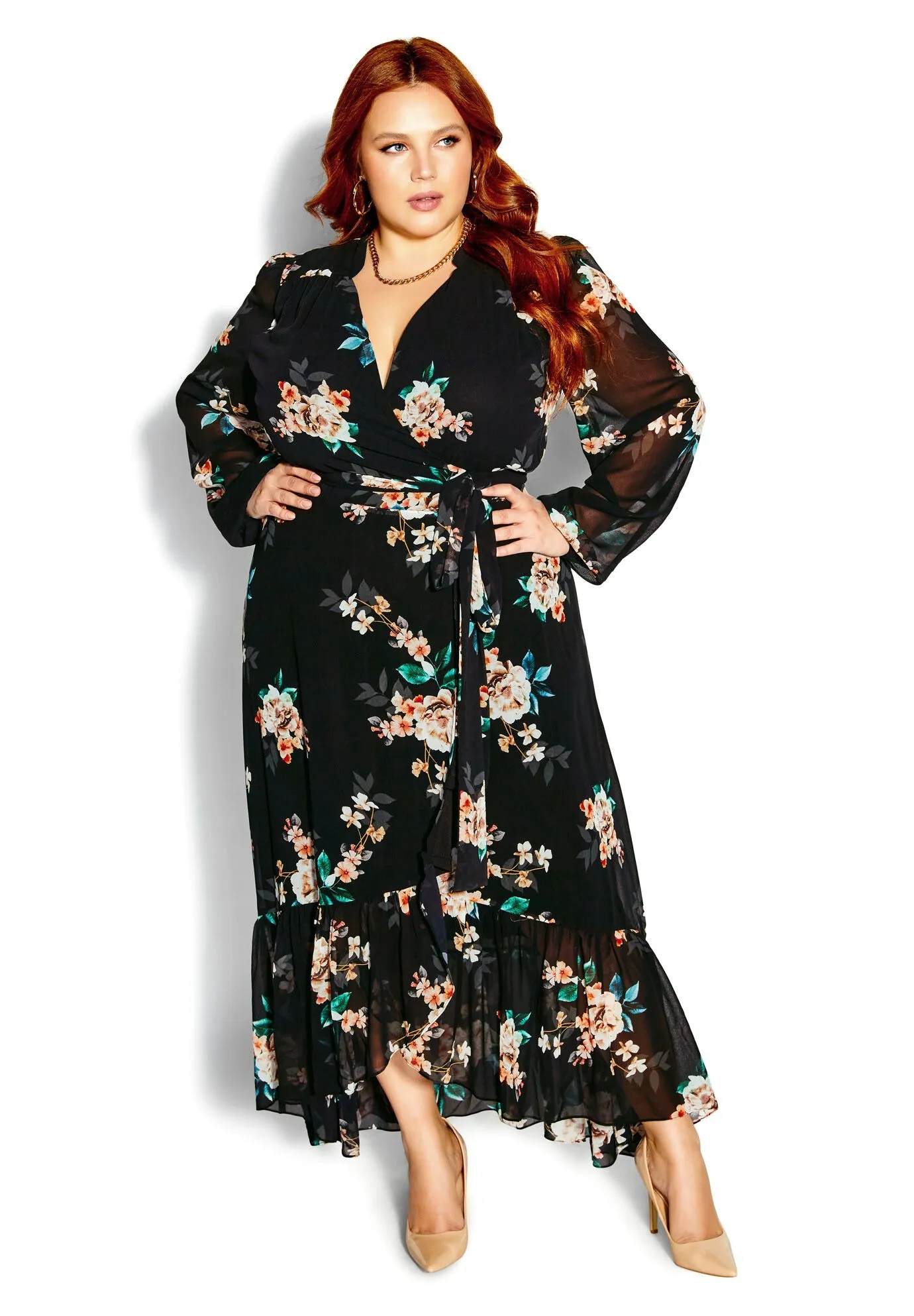 Vanessa Maxi Dress - black