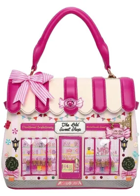 Vendula London The Old Sweet Shop Grace Bag Pink